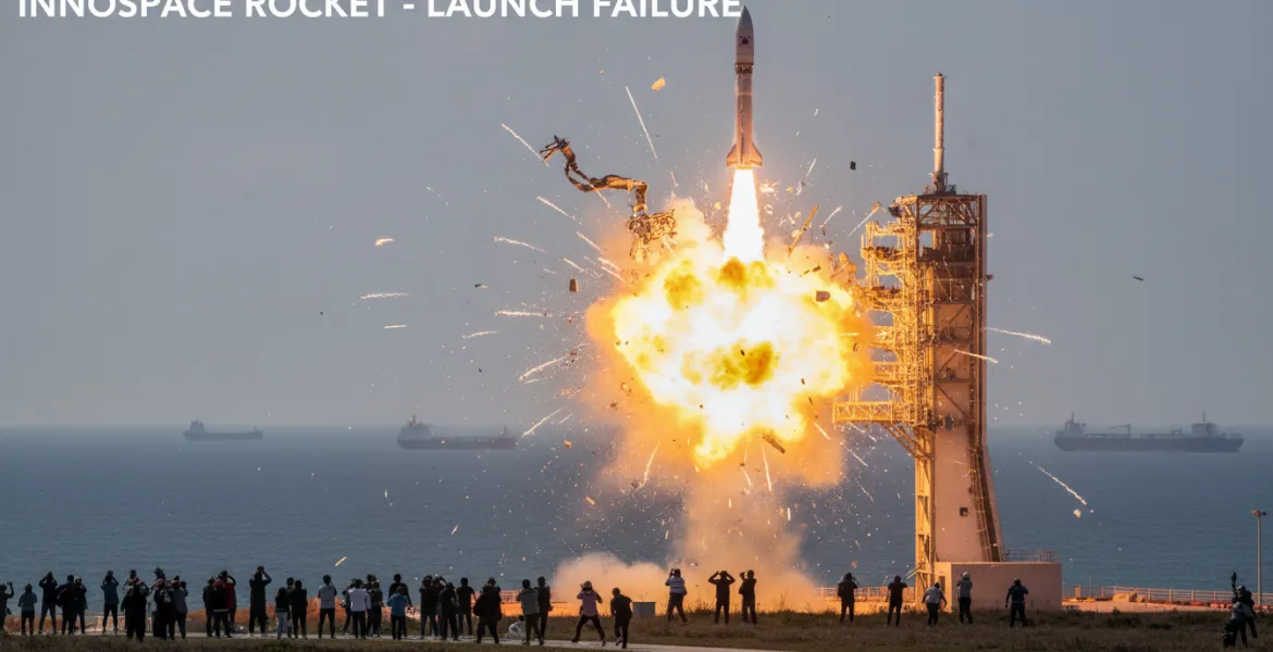 Debutto fallito per il razzo sudcoreano Innospace: distrutto al lancio