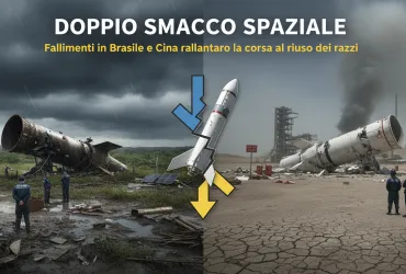 Doppio smacco spaziale: Fallimenti in Brasile e Cina rallentano la corsa al riuso dei razzi