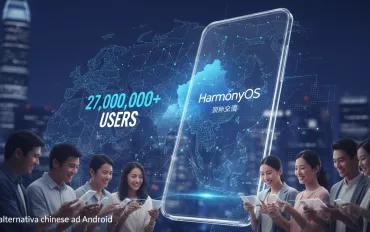 HarmonyOS: L'alternativa cinese ad Android supera i 27 milioni di utenti
