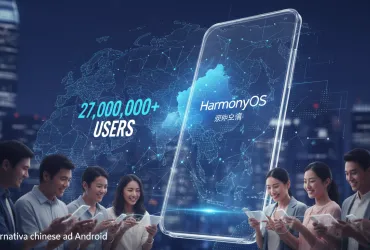 HarmonyOS: L'alternativa cinese ad Android supera i 27 milioni di utenti