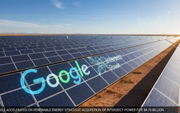 Google accelera sull'energia rinnovabile: acquisizione strategica di Intersect Power per 4,75 miliardi di dollari
