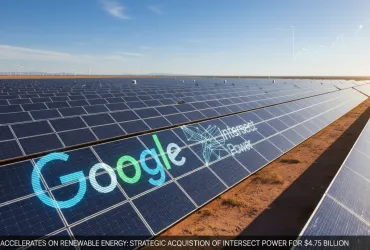 Google accelera sull'energia rinnovabile: acquisizione strategica di Intersect Power per 4,75 miliardi di dollari