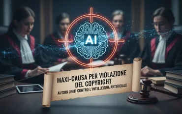 AI nel mirino degli autori: maxi-causa per violazione del copyright