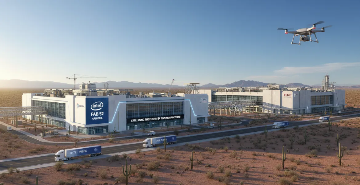 Intel sfida TSMC in Arizona: Fab 52 pronta a rivoluzionare la produzione di chip