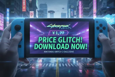 Cyberpunk 2077: Errore di prezzo regala una sorpresa inaspettata ai fan di Nintendo Switch 2