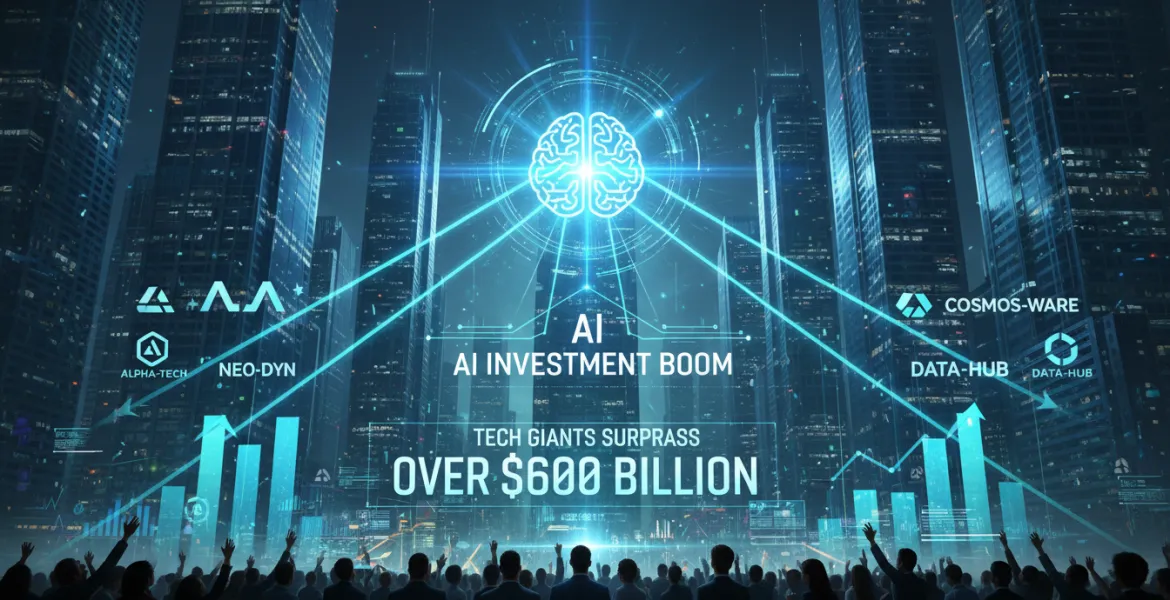 Boom degli investimenti AI: i Giganti tech superano i 600 miliardi di dollari