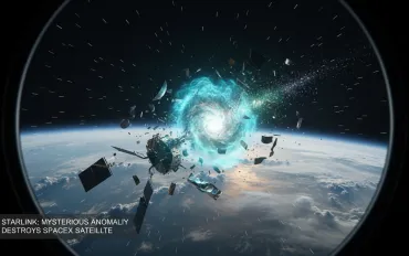 Starlink: Misteriosa anomalia distrugge satellite SpaceX