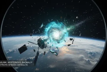 Starlink: Misteriosa anomalia distrugge satellite SpaceX