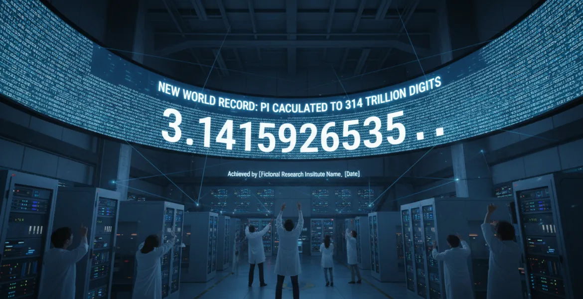 Nuovo record mondiale: Calcolato Pi Greco a 314 trilioni di cifre