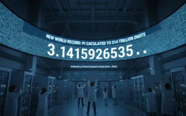Nuovo record mondiale: Calcolato Pi Greco a 314 trilioni di cifre