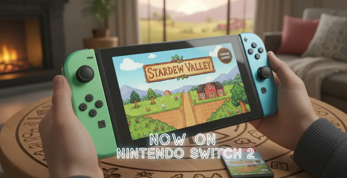 Stardew Valley sbarca a sorpresa su Nintendo Switch 2