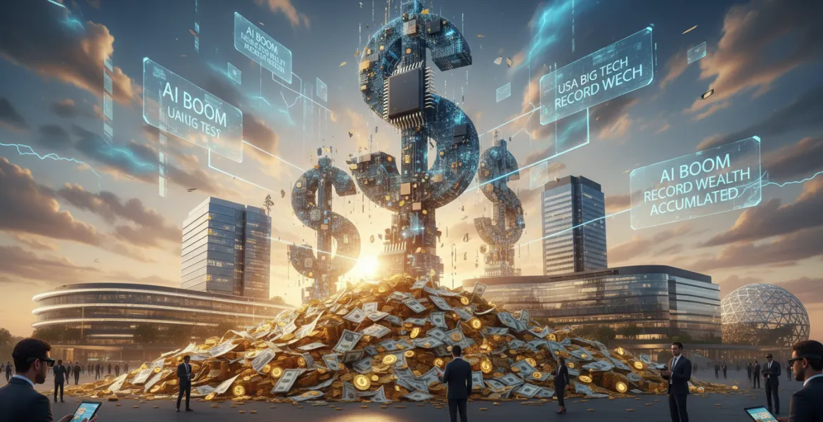 Boom dell'Intelligenza artificiale: i Big Tech USA accumulano ricchezze record