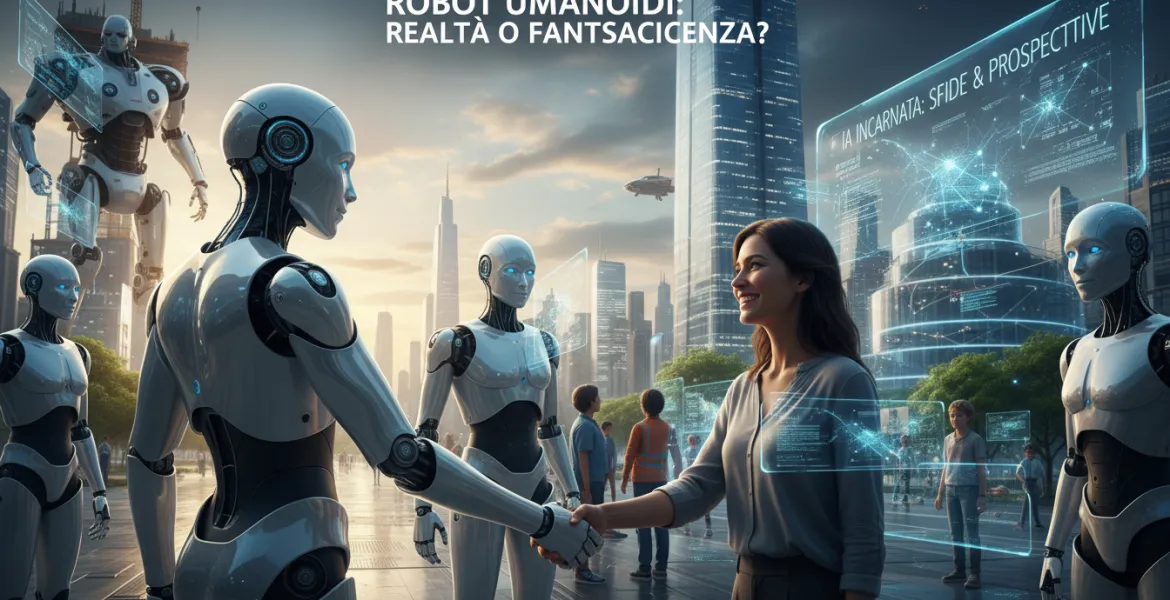 Robot umanoidi: realtà o fantascienza? Le sfide e le prospettive dell'IA incarnata