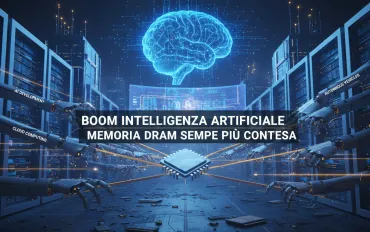 Boom dell'Intelligenza Artificiale: la memoria DRAM sempre più contesa
