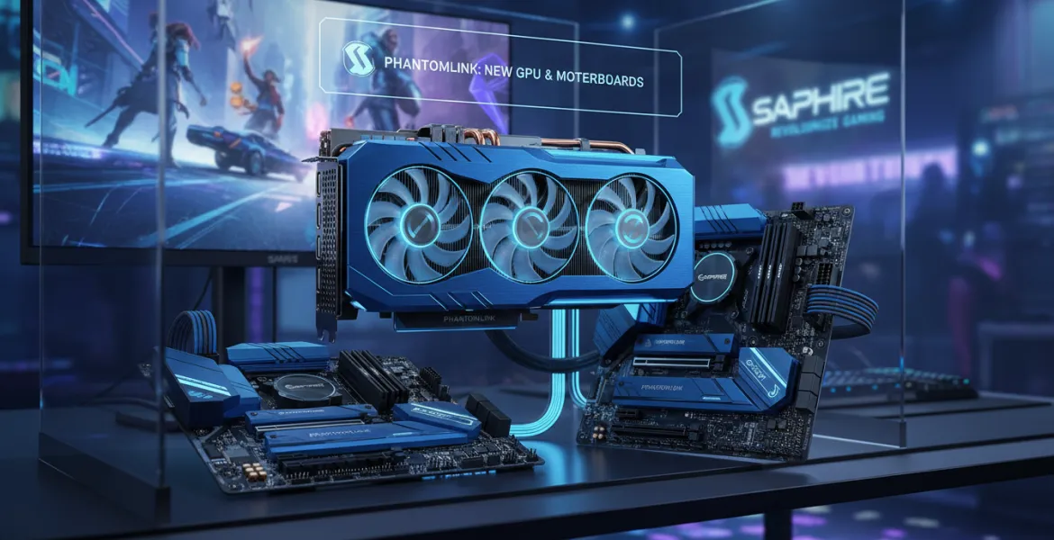 Sapphire rivoluziona il gaming con PhantomLink: Nuova scheda video e schede madri