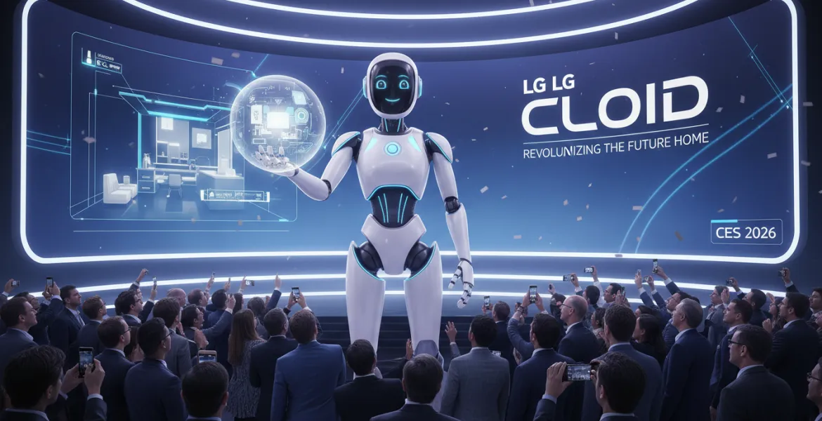 LG svela CLOiD: il robot umanoide che rivoluzionerà la casa del futuro al CES 2026
