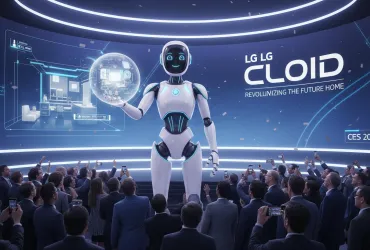 LG svela CLOiD: il robot umanoide che rivoluzionerà la casa del futuro al CES 2026