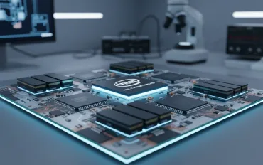 Intel sfida TSMC: chiplet estremi per l'IA con 16 core e HBM5