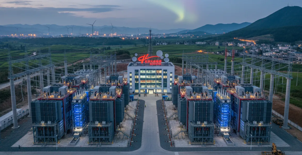 Cina crea il più grande trasformatore CC flessibile del mondo per stabilizzare la rete elettrica