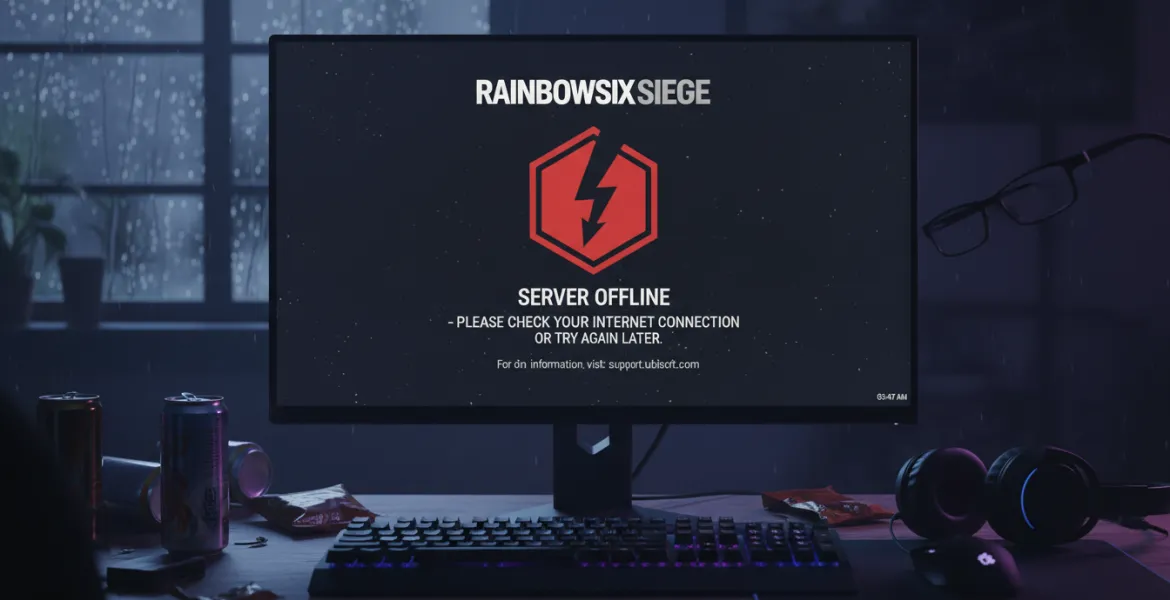 Rainbow Six Siege nel caos: Server offline e rollback globale!