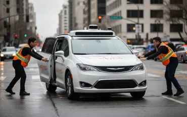 Waymo: Taxi senza conducente in panne? Ci pensano gli umani a chiudere le portiere