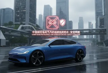 Cina vieta le maniglie a scomparsa sulle auto elettriche: una questione di sicurezza