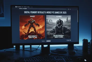 Digital Foundry rivela i migliori e peggiori giochi PC del 2025: Doom domina, Oblivion delude