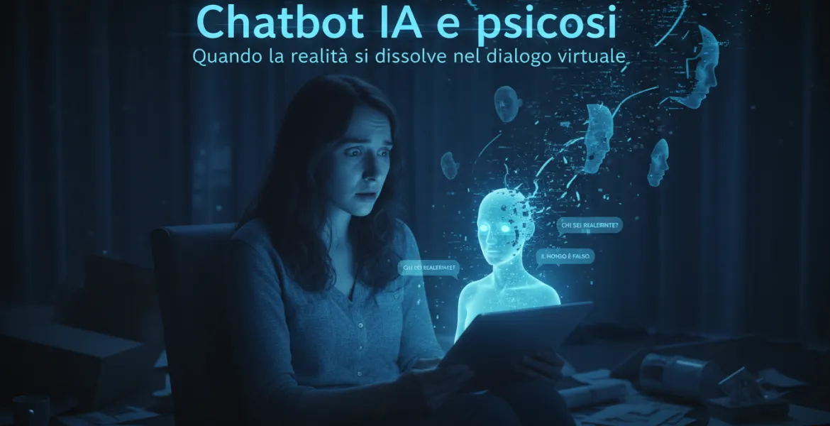 Chatbot IA e psicosi: Quando la realtà si dissolve nel dialogo virtuale