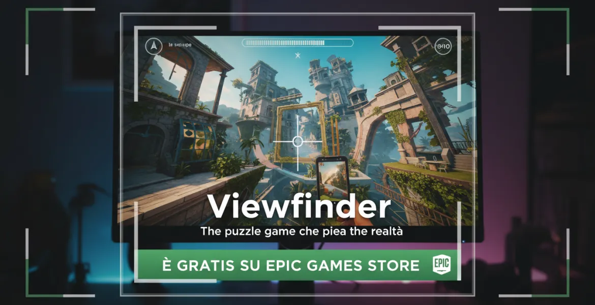 Viewfinder: Il puzzle game che piega la realtà è gratis su Epic Games Store