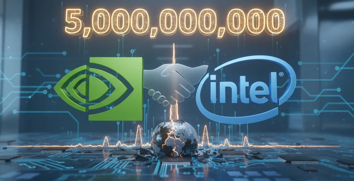 Nvidia Investe 5 Miliardi in Intel: Scossa nel Mondo dei Semiconduttori