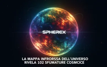 SPHEREx: La mappa infrarossa dell'universo rivela 102 sfumature cosmiche