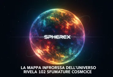 SPHEREx: La mappa infrarossa dell'universo rivela 102 sfumature cosmiche