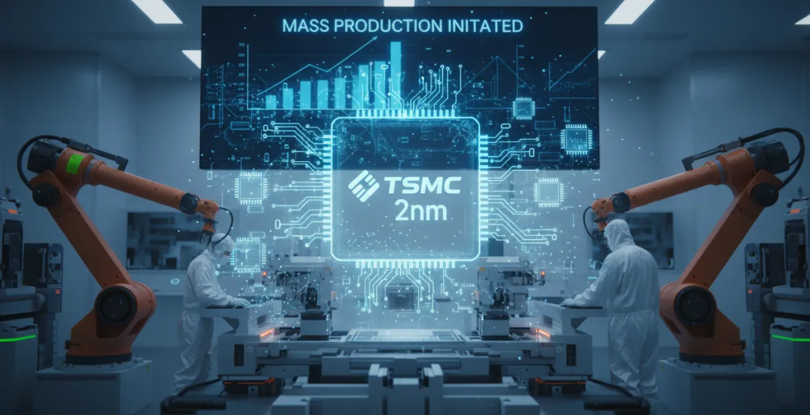 TSMC avvia la produzione di massa a 2nm: Rivoluzione nel settore dei chip