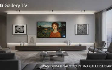 LG Gallery TV: il televisore che trasforma il salotto in una galleria d'arte