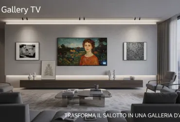 LG Gallery TV: il televisore che trasforma il salotto in una galleria d'arte
