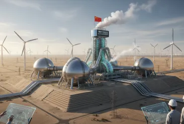 La Cina rivoluziona l'accumulo di energia: la 'Super Banca dell'Aria' nel deserto del Gobi