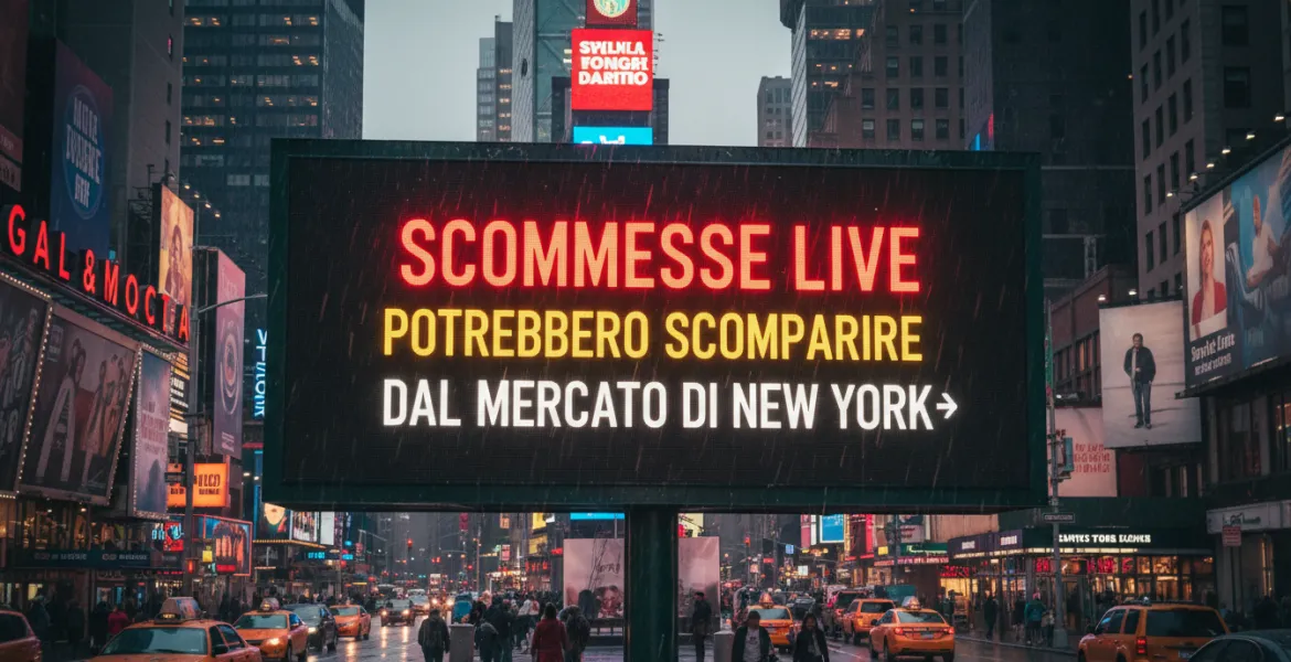 New York verso il bando delle scommesse sportive live: Rivoluzione nel settore?