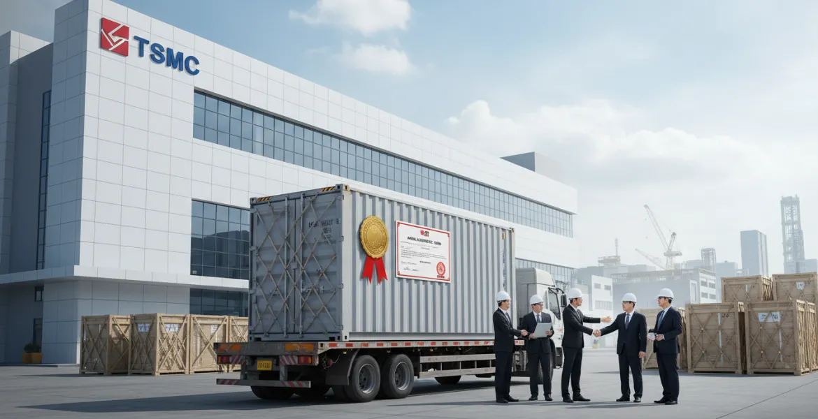 TSMC ottiene una licenza annuale per l'esportazione di attrezzature in Cina