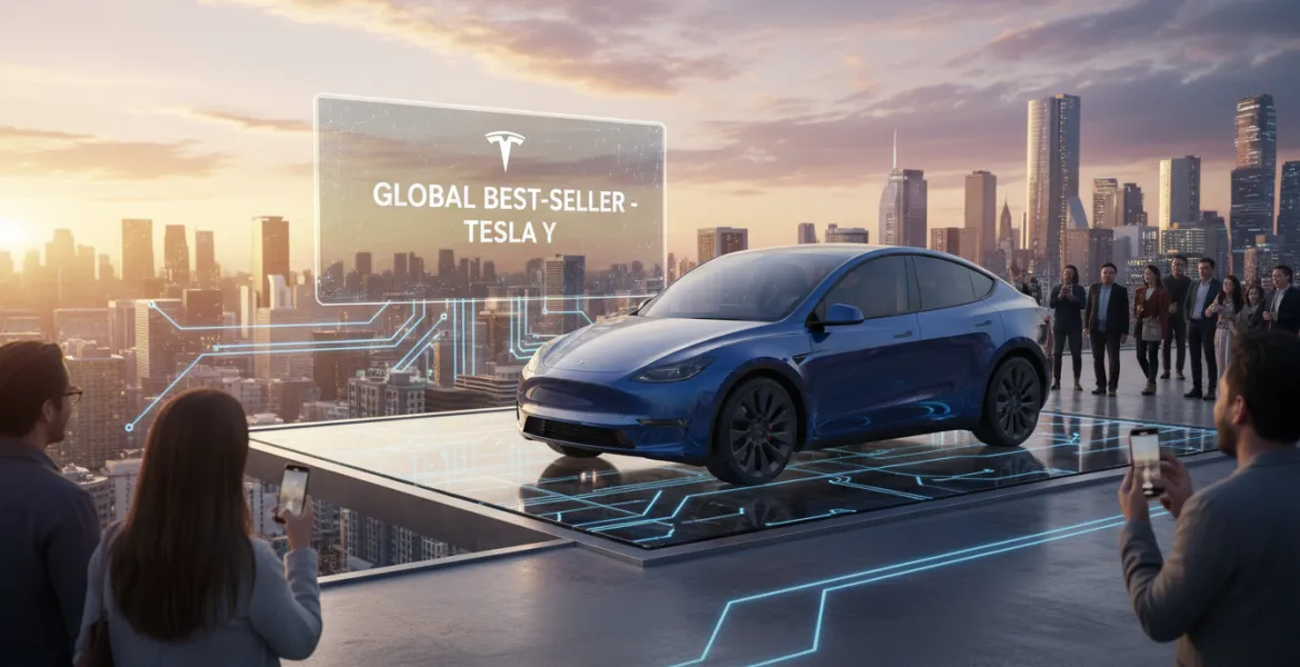 Tesla Model Y: Mantiene ancora il titolo di auto più venduta al mondo