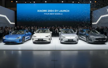 Xiaomi pronta a lanciare quattro nuove auto elettriche nel 2024