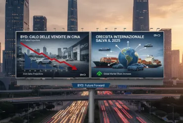 BYD: Calo delle Vendite in Cina, Crescita Internazionale Salva il 2025