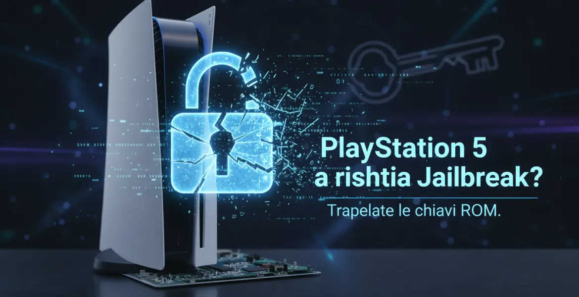 PlayStation 5 a rischio Jailbreak? Trapelate le chiavi ROM