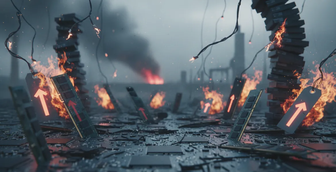 Mercato della memoria RAM in crisi: prezzi alle stelle e forniture a rischio