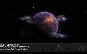 Pianeta vagabondo svelato: Misurata per la prima volta la massa di un corpo celeste senza stella madre