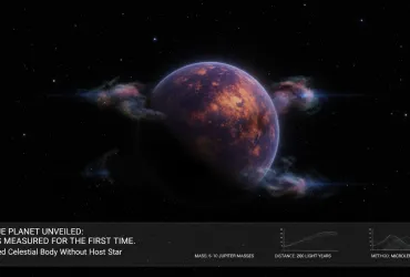 Pianeta vagabondo svelato: Misurata per la prima volta la massa di un corpo celeste senza stella madre