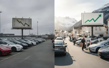 Tesla in crisi: vendite in picchiata in Europa, tranne che in Norvegia