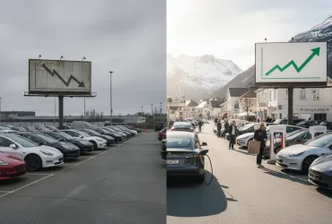 Tesla in crisi: vendite in picchiata in Europa, tranne che in Norvegia