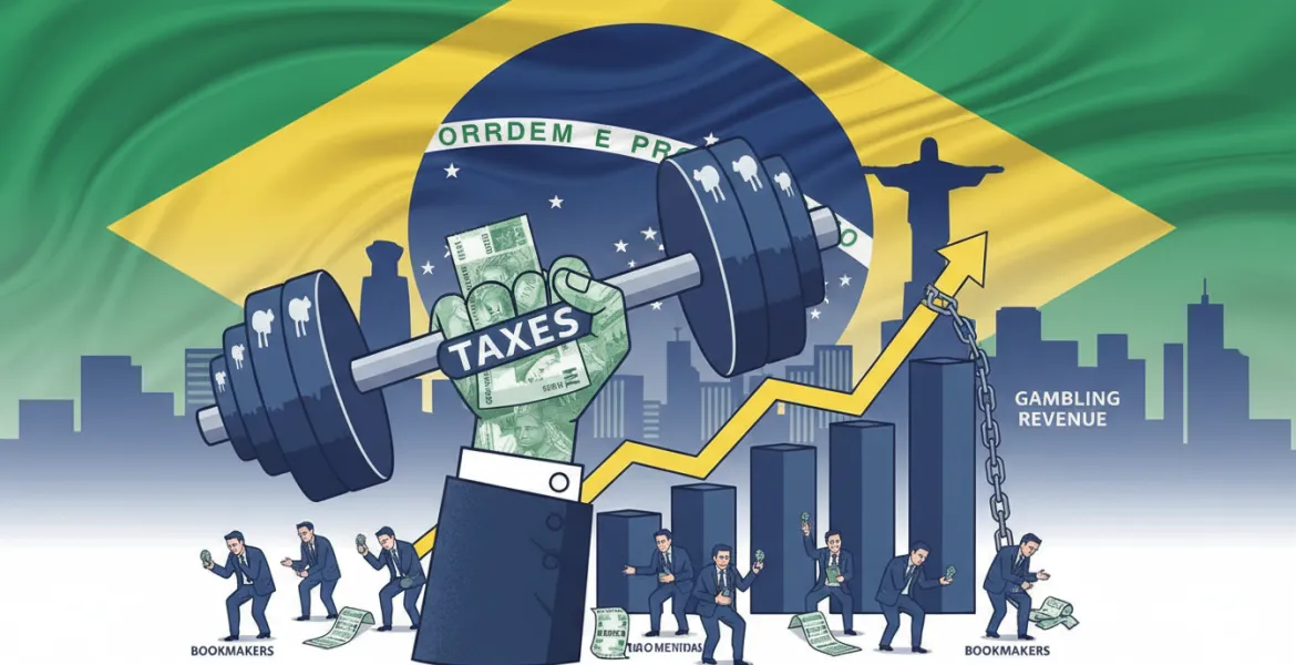 Brasile alza le tasse sul gioco d'azzardo: impatto sui bookmaker