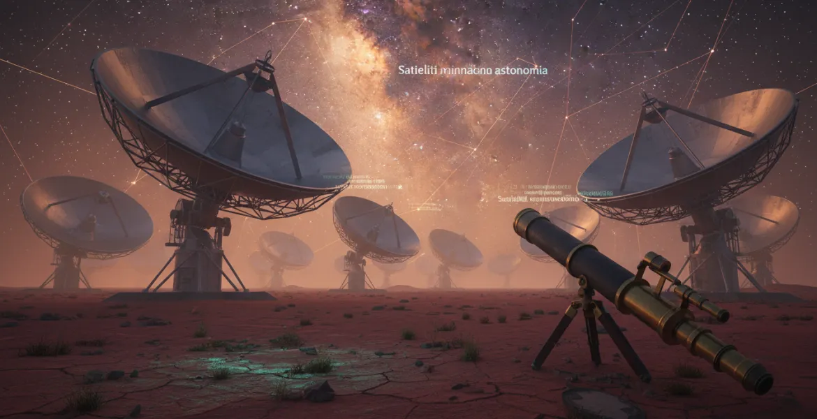 Inquinamento radio: Le antenne Satellitari minacciano l'astronomia