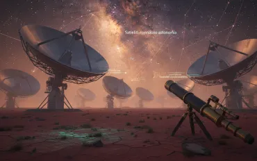 Inquinamento radio: Le antenne Satellitari minacciano l'astronomia